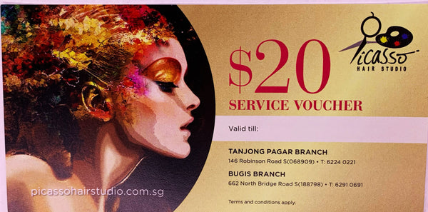 Picasso Hair Studio $20 Gift Voucher